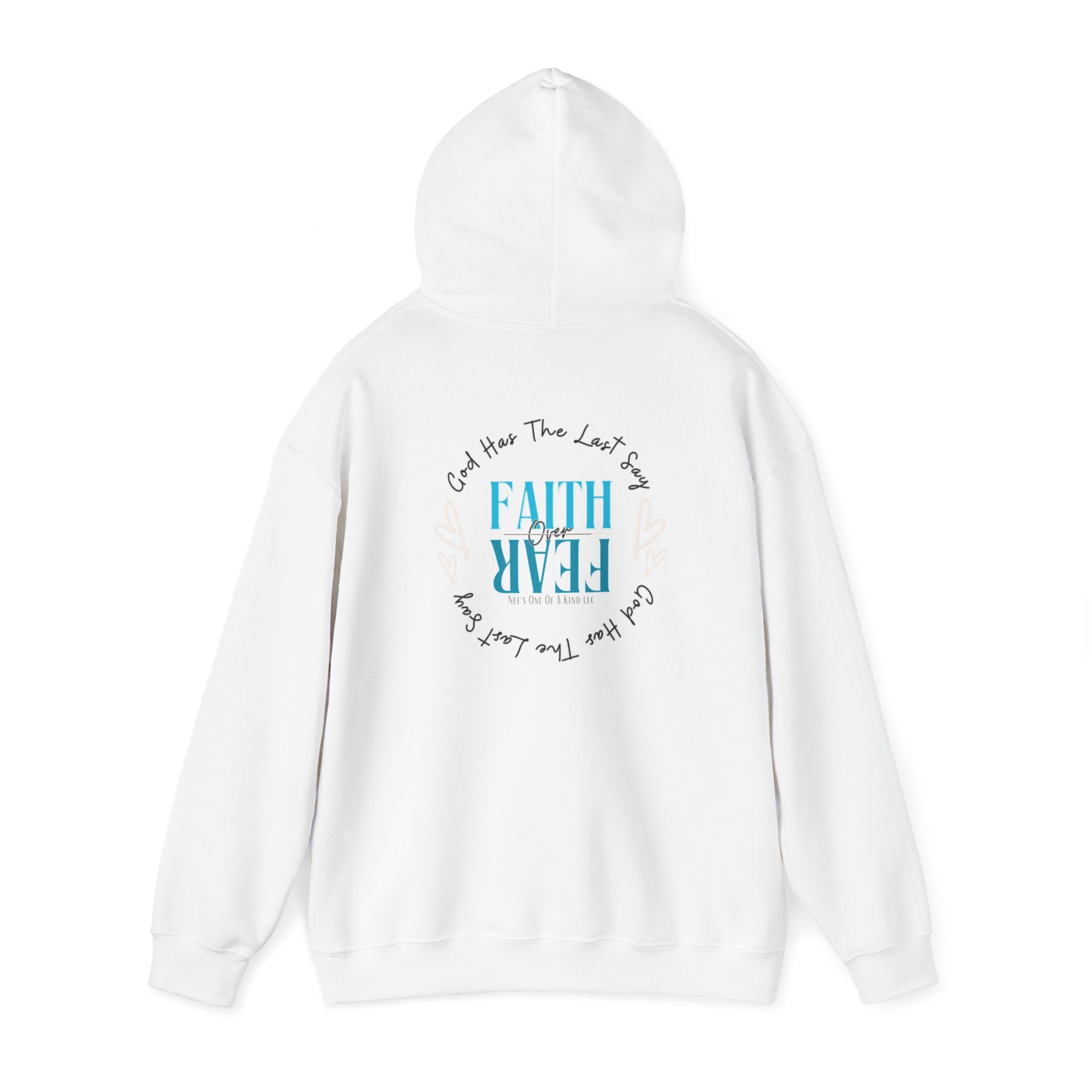 Faith over Fear Unisex Heavy Hoodie